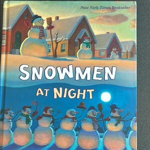 📙6 books for $20 Snowmen at Night Hardcover Book